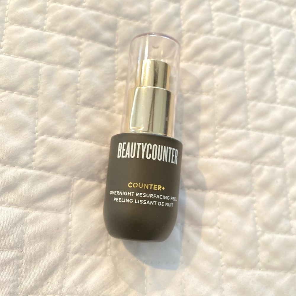 beauty counter counter + overnight resurfacing peel 10ml